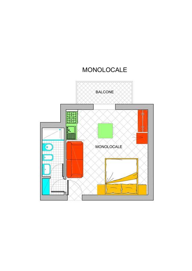 Residence Il Capodoglio Ρίμινι Εξωτερικό φωτογραφία